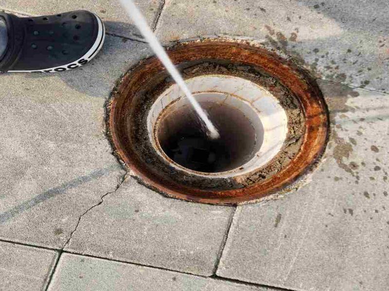 광명 하수구 고압세척 7