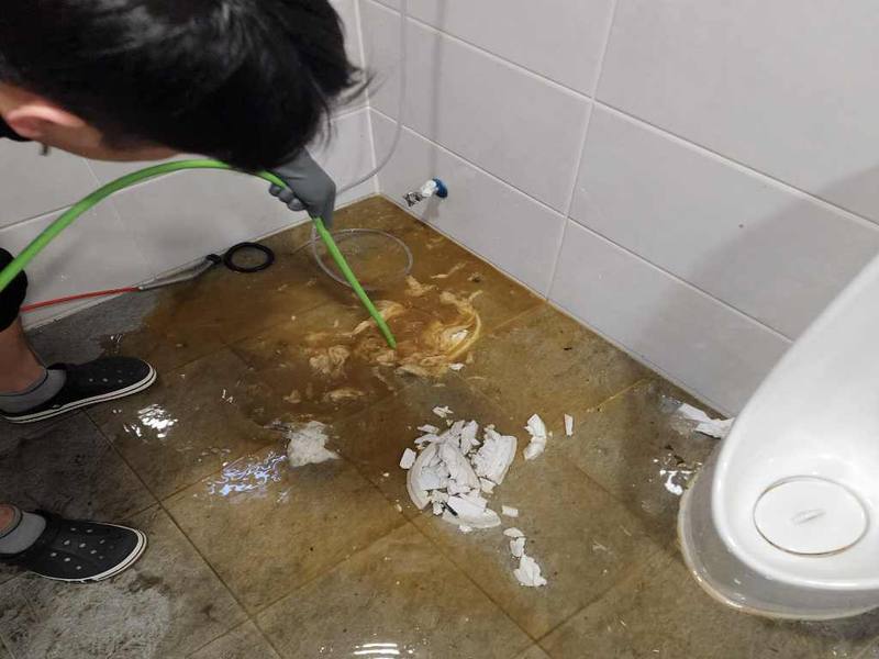 광명 변기역류 작업사례 8